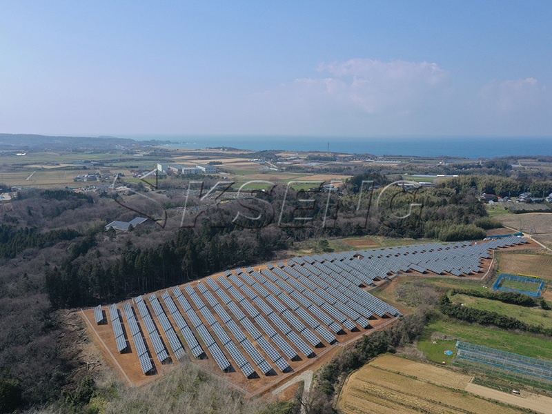 2457KW - 福井県野立て架台案件