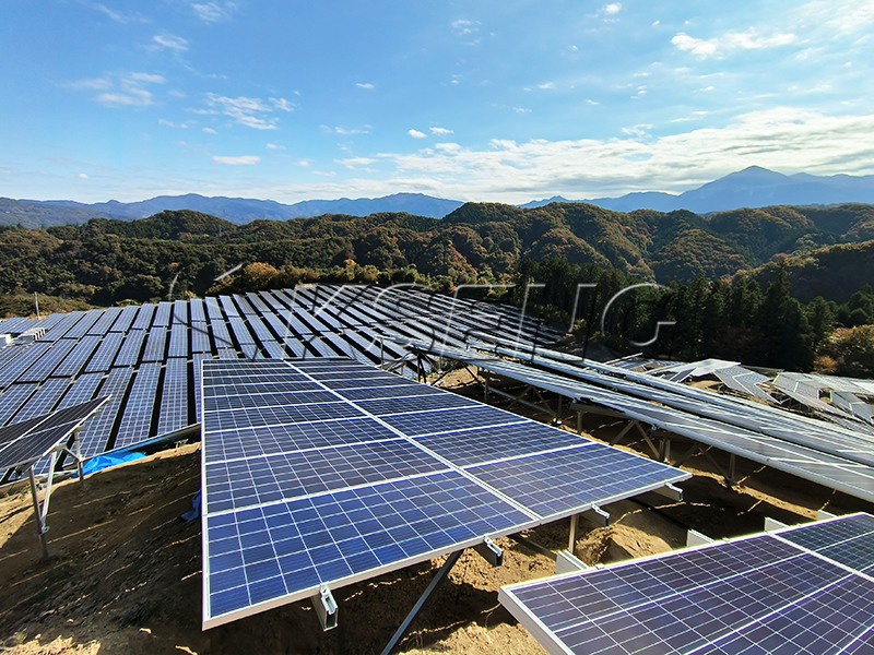 2MW - 埼玉県野立て架台案件